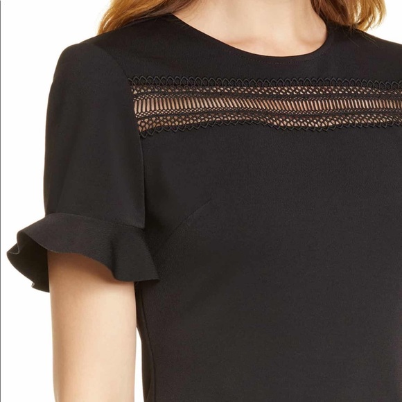 Ted Baker London Livsia Lace Panel Pencil Dress - Picture 6 of 13